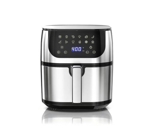 8.5Qt Air Fryer, 12-In-1 Large Air Fryer For Family, 400 F Rapid Air Crispy Technology, Roast Bake Dehydrate Reheat, 1800W