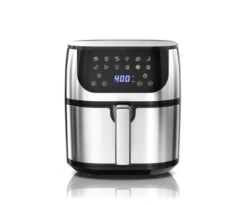 8.5Qt Air Fryer, 12-In-1 Large Air Fryer For Family, 400 F Rapid Air Crispy Technology, Roast Bake Dehydrate Reheat, 1800W